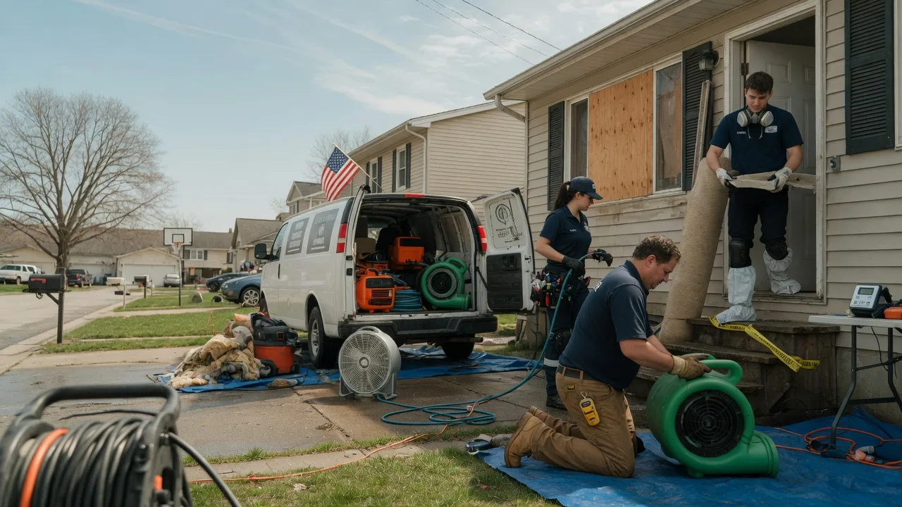Water Damage Restoration in Dennis, MS near me